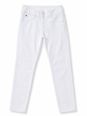 HUDSON White Denim Jeans